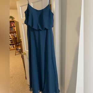 Azazie Bridesmaid Dress Neptune Color
